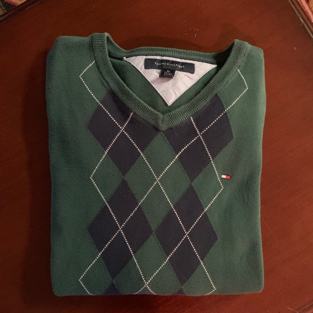✨Host Pick✨ Tommy Hilfiger Argyle Sweater